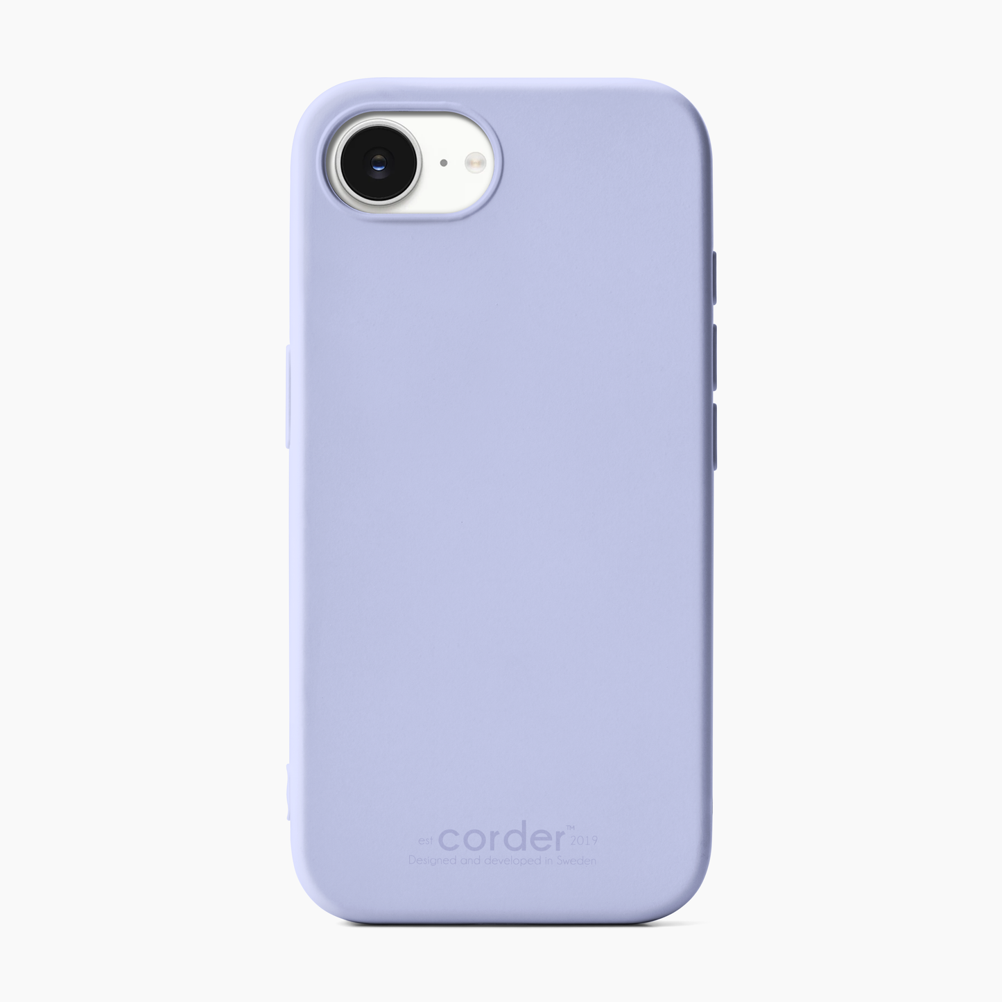 Silikonskal iPhone 16e Lila – Corder