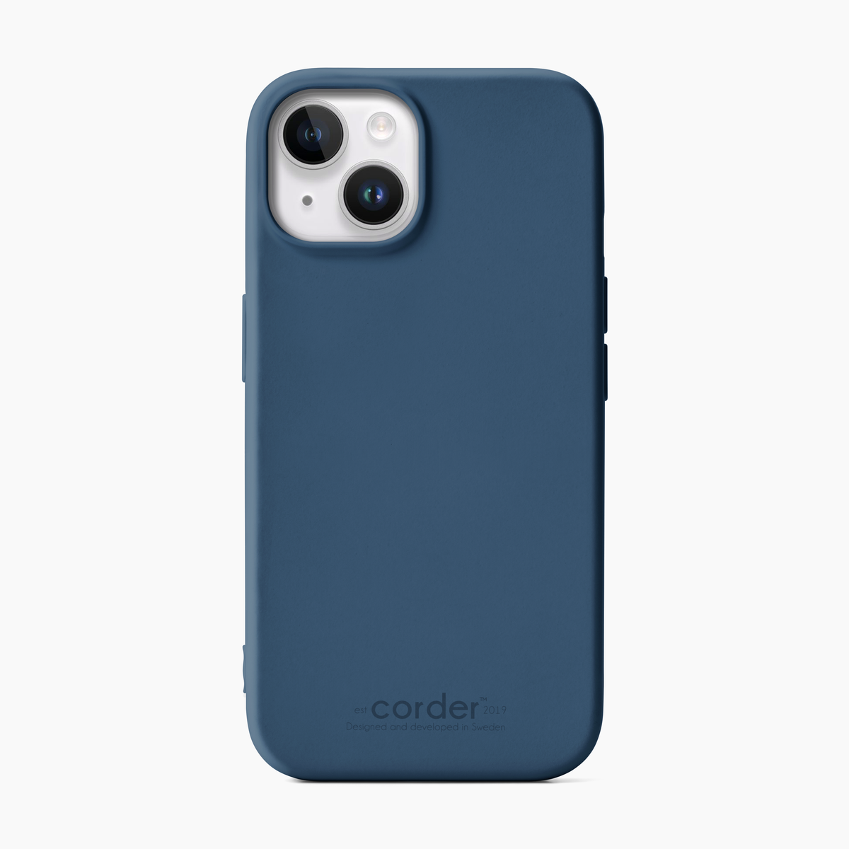 Silikonskal iPhone 14 Blå – Corder