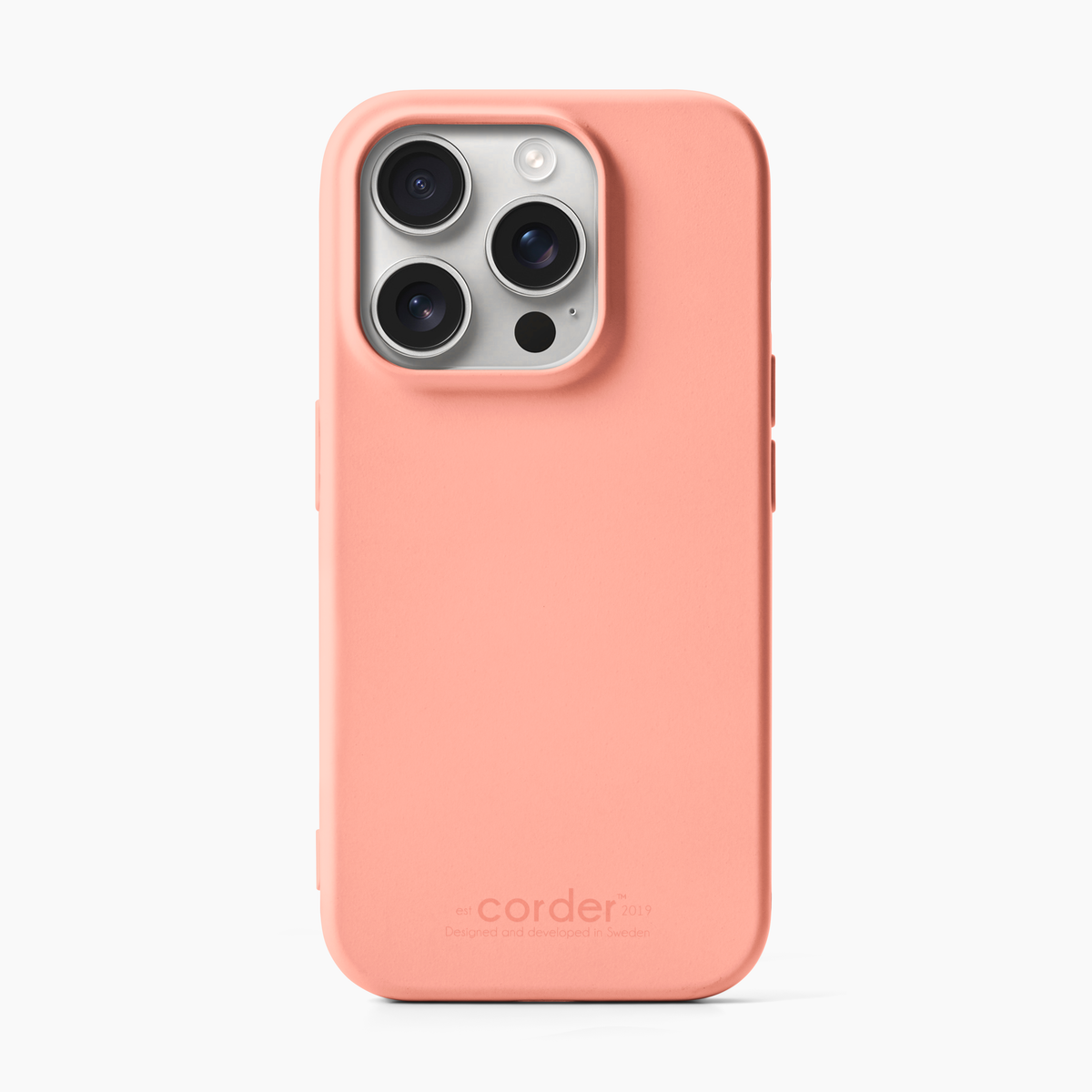 Silikonskal iPhone 14 Pro Persika – Corder