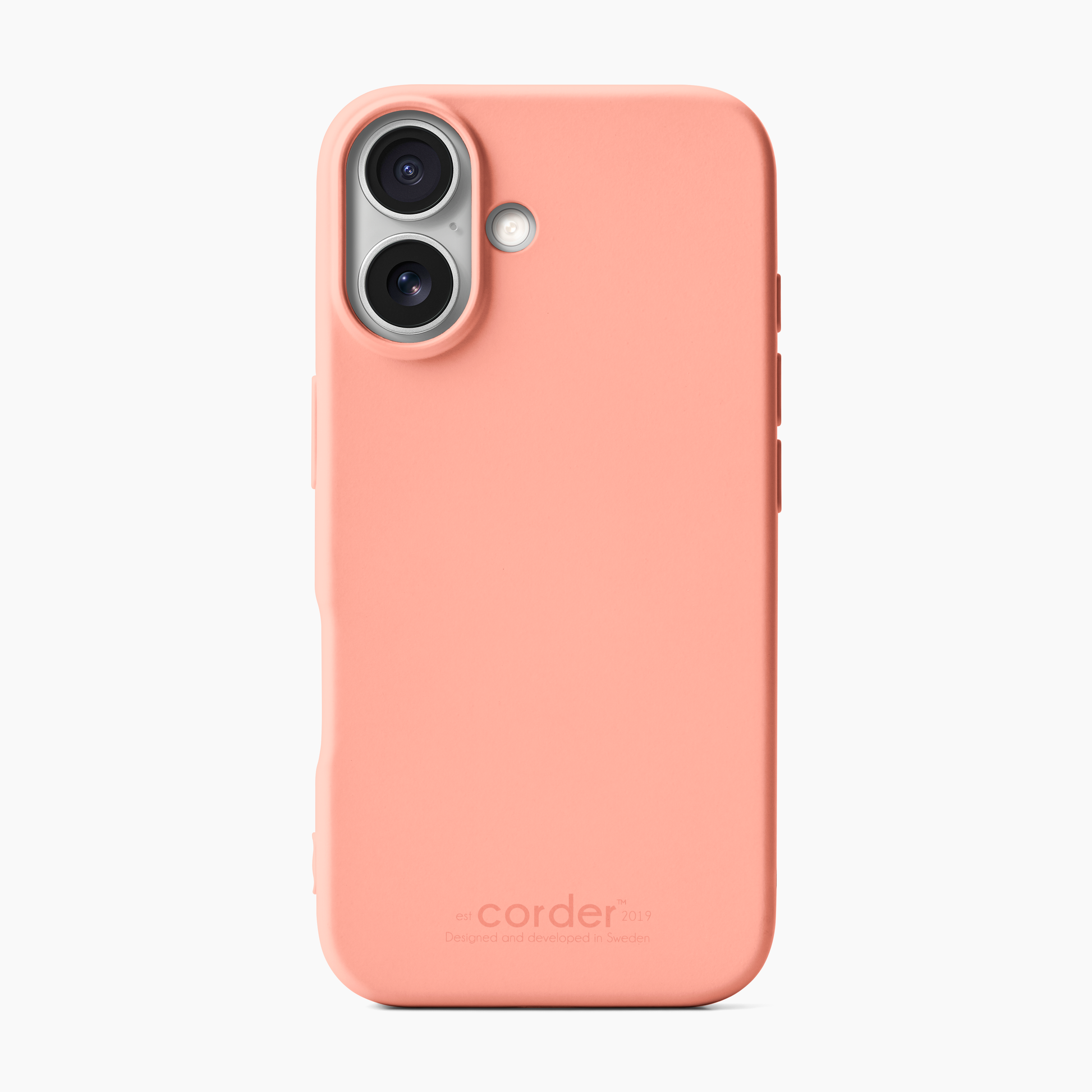 Silikonskal iPhone 16 Persika – Corder