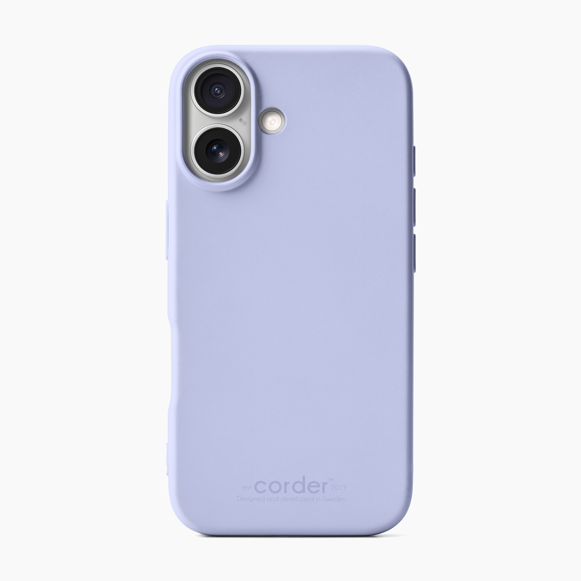 Silikonskal iPhone 16 Lila – Corder