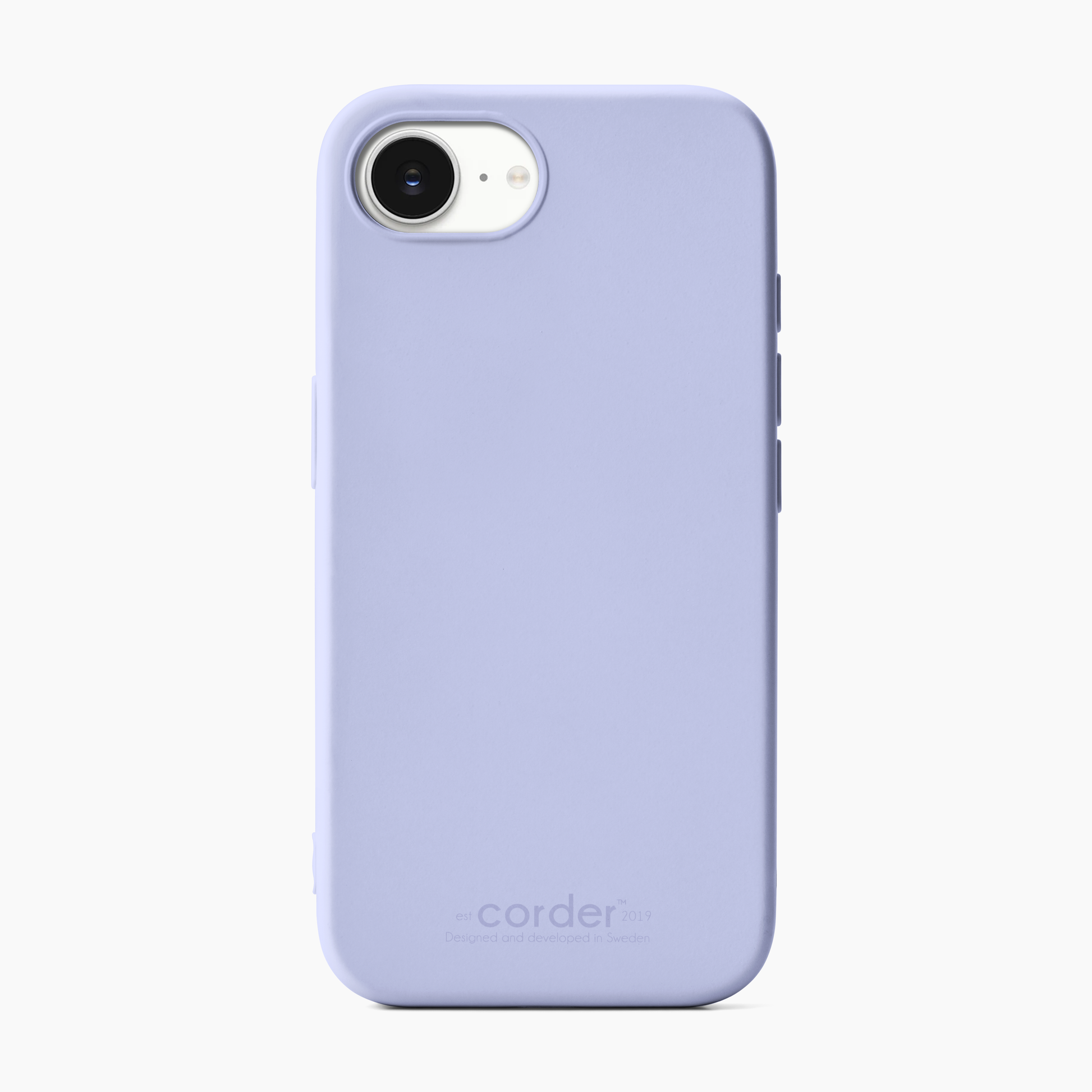 Silikonskal iPhone 16e Lila – Corder