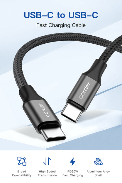 Laddkabel USB-C till USB-C