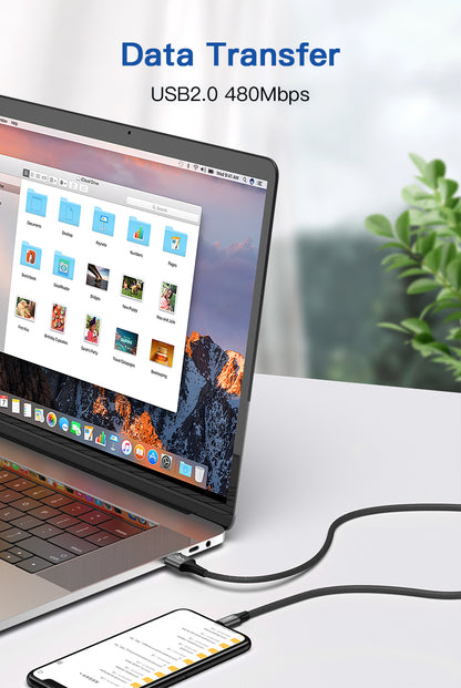 Laddkabel USB-C till USB-A