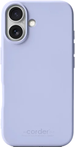 Corder TPU-skal till iPhone 16 i lila