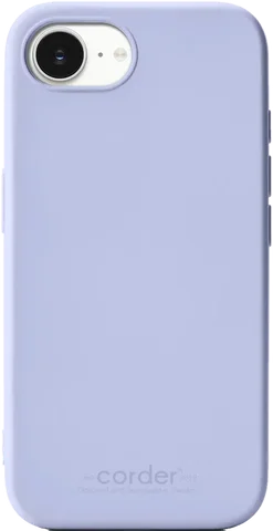 Corder TPU-skal till iPhone 16e i lila