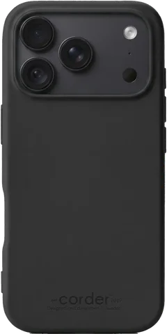 Corder TPU-skal till iPhone 18 Pro i svart